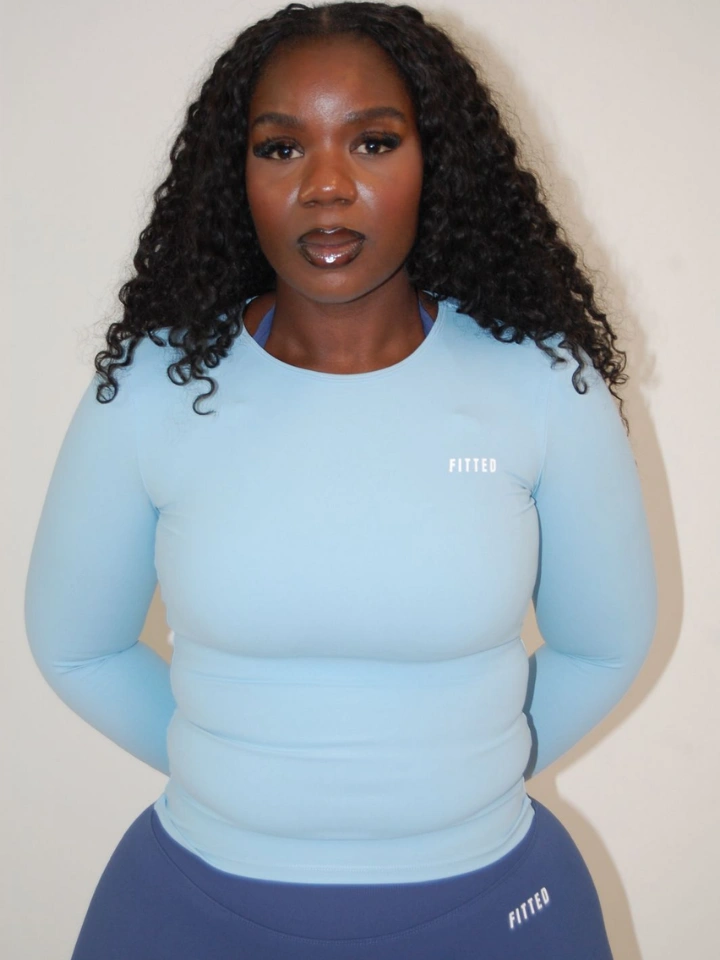 Ice Blue Long Sleeve
