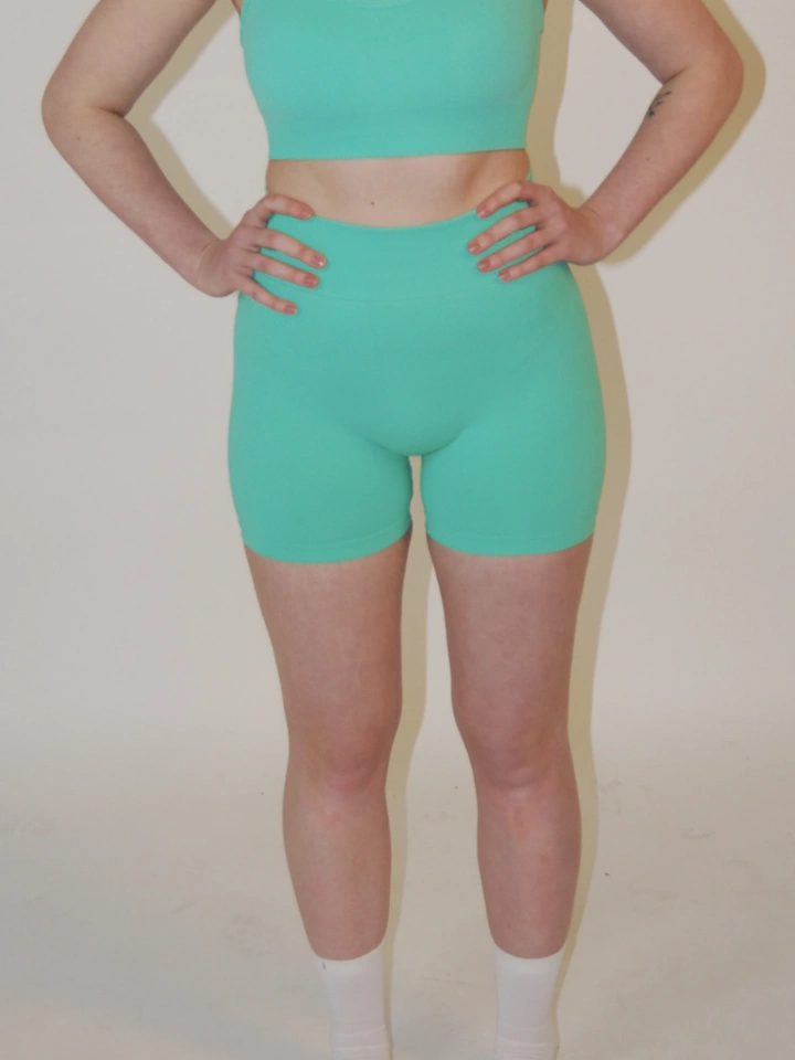 Mint Breeze High Waisted Short