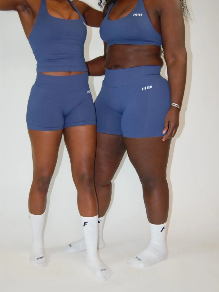 Sky Blue Shorts - 3